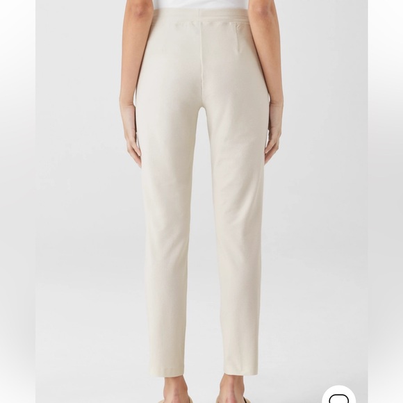 Eileen Fisher | washable | stretch | slim fit | crepe | ankle bone | XS | pants - Picture 2 of 16